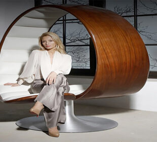 Gabriella Asztalos' "Hug Chair": A Blend of Elegance and Intimacy